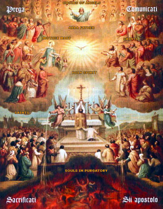 The Church in heaven and on earth.